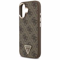 GUESS ümbris jaoks IPHONE 17 compatible with MagSafe GUHMP17SP4GTDGMW (4G PU W/ Triangle Logo) kuldne brown