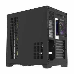 Darflash FT418 PRO computer ümbris + 7 aRGB fans (must)