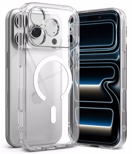 Ringke Fusion Magnetic MagSafe ümbris mudelitele iPhone 18 Pro / 17 Pro, läbipaistev