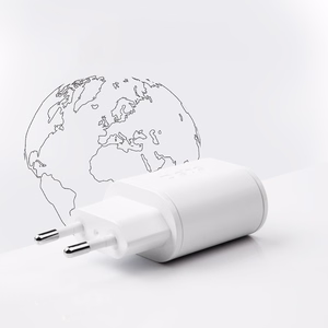 SBS TETRPD20W 20W USB-A USB-C Wall Laadija koos Power Delivery - valge