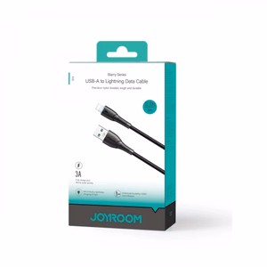 Joyroom Starry Series SA32-AL3 3A USB-A / Lightning kaabel 1m - must
