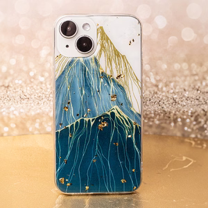 Kuldne Glam ümbris jaoks Samsung Galaxy A15 4G / A15 5G mountain