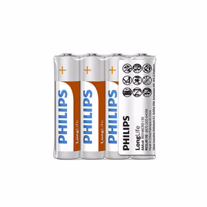 Patarei PHILIPS AAA LR03 LONGLIFE 4tk Power Alkaline