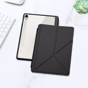 Dux Ducis Magi Ümbris with Stylus Holder jaoks Samsung Galaxy Tab S10 FE/S9/S9 FE - Must