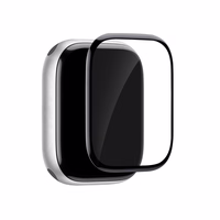 Puro Flexible Shield kaitsekile koos aplikaatoriga Apple Watch 10/11 46mm jaoks - must