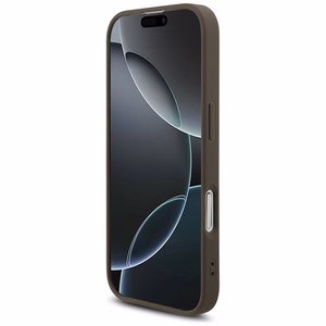 Guess 4G Strap Triangle Logo MagSafe ümbris jaoks iPhone 17 - brown