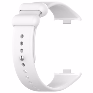 СИЛИКОНОВЫЙ РЕМЕШОК MI BAND 8 PRO /M8 PRO (12). БЕЛЫЙ