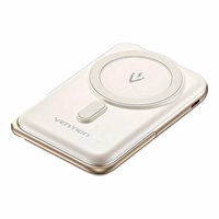 Vention FHNW0 10000mAh 20W juhtmevaba magnetiline akupank valge