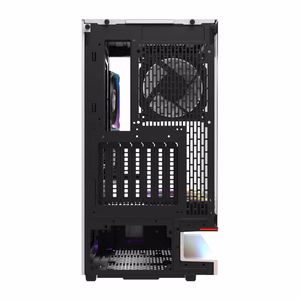 DarkFlash F1 ATX-arvutikorpus 6 ventilaatoriga, valge