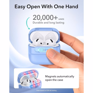 ESR Pulse HaloLock MagSafe  Apple AirPods 4 / 5 ümbris, helesinine