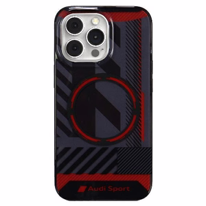 Audi IML Sport MagSafe Ümbris jaoks iPhone 13 Pro / 13 6.1" - must