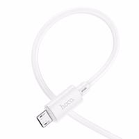 Kaabel USB A to Micro USB Hoco 2,4A 2 m X88 valge