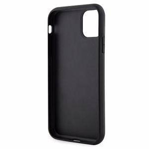 Karl Lagerfeld KLHCN61G2CPK iPhone 11 / Xr 6.1" чёрный/чёрный хардкейс Glitter Choupette Patch
