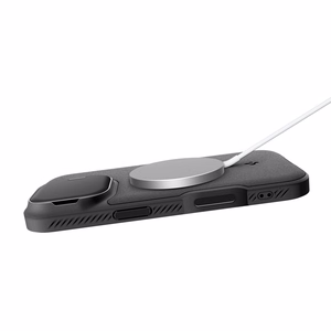 Spigen Optik Armor MagSafe ümbris jaoks iPhone 17 - must