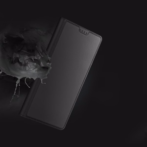 DUX DUCIS wallet ümbris SKIN PRO jaoks SAMSUNG A35 must