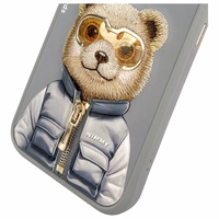 Nimmy Cool&Cute 2.0 Bear Ümbris jaoks iPhone 15 Pro Max - Hall
