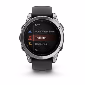 Nutikell Garmin Fenix E Steel must
