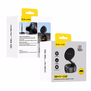 Blavec Car holder BHV-02 magnetic vacuum to windshield (BHV02-PMB) black
