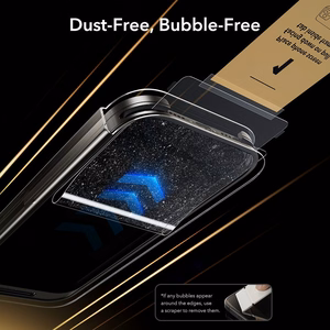 ESR UltraFit Armorite Pro Karastatud klaas jaoks iPhone 16 Pro / 17 - Läbipaistev