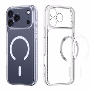 DUX DUCIS CLIN MAG kaitseümbris seadmele iPhone 18 Pro Max / 17 Pro Max, MagSafe'iga ühilduv, värv: läbipaistev