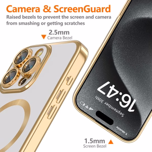 Tech-Protect MagFlex MagSafe Ümbris jaoks iPhone 16 Pro Max - Kuldne