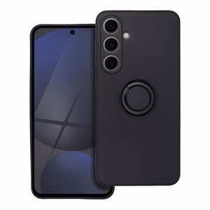 SILICONE RING ümbris jaoks SAMSUNG S24 FE must