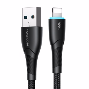 Joyroom Starry Series SA32-AL3 3A USB-A / Lightning kaabel 1m - must