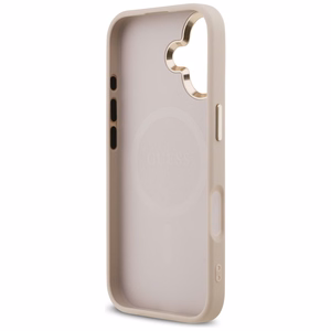 Guess 4G Triangle Logo MagSafe Ümbris jaoks iPhone 17 - Rose Kuldne