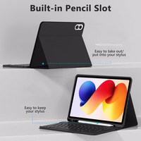 Tech-Protect SC Pen Ümbris jaoks Xiaomi Poco Pad M1 / punanemi Pad 2 Pro 12.1 - must
