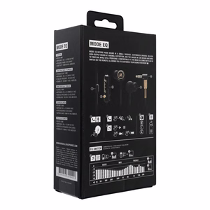 Must-kuldsed juhtmega nööpkuularid 3,5 mm pistikuga Marshall EQ