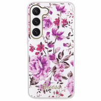Guess GUHCS23MHCFWST S23+ S916 valge/valge hardcase Flower Collection