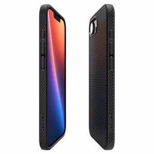 Spigen Liquid Air Mag MagSafe iPhone 16e Ümbris - Matte Must