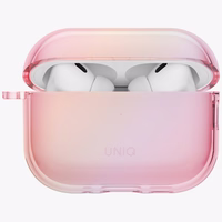 Uniq Iridescia Hang Ümbris jaoks AirPods Pro 3 - Läbipaistev roosa