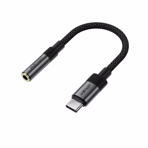 Acefast J12 USB-C 3.5mm mini jack adapter - must