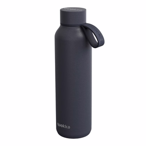 Quokka Solid With Strap roostevabast terasest rihmaga termopudel, 630 ml, Kiltkivihall