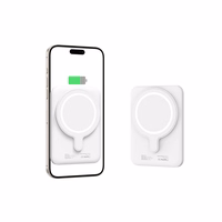 Tech-Protect LifeMag PB10 Powerbank MagSafe 5000mAh 15W USB-C portiga - valge + USB-C kaabel