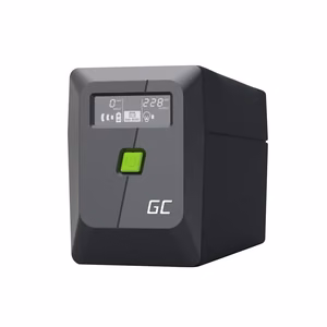 Green Cell katkematu toiteallikas (UPS) Line-Interactive 0,85 kVA 480 W, 2 AC pistikupesa