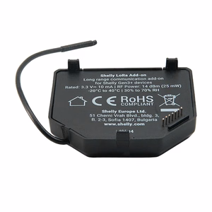 Komplekt of 2 EU868 Relays jaoks gen.3/4 Shelly LoRa Add-on