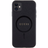 Guess GUHMN61PSAHMCK ümbris jaoks iPhone 11 / Xr - must Saffiano MagSafe