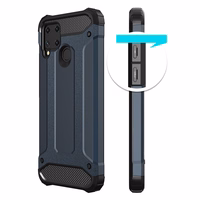 Hybrid Armor ümbris jaoks Realme 10 5G / Realme 9i 5G armored hybrid ümbris must