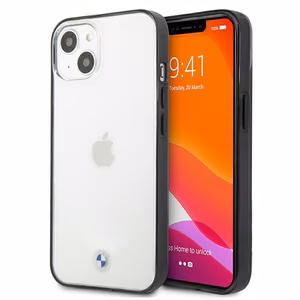 BMW Signature Collection ümbris iPhone 13 mini jaoks - Läbipaistev