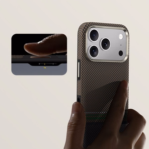 Benks Magnetic Armor Pro Prestige Kevlar 600D Ümbris (Y070) jaoks Iphone 17 Pro Max (Camera Control Button)