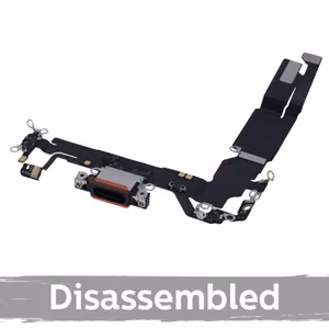 Charging Port Compatible With iPhone 16 / Black / (100% original / disassembled)
