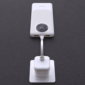 Powerbank Dudao K12 10000mAh PD22.5W USB-A, USB-C - valge