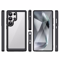 Outer Space Ümbris with Gel Frame jaoks Samsung Galaxy S25 Ultra - must