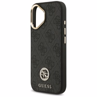 Guess 4G Strass Logo MagSafe ümbris jaoks iPhone 17 - must