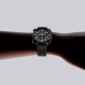 Spigen Rugged Armor Ümbris jaoks Samsung Galaxy Watch 8 Classic 46mm - Matt Must
