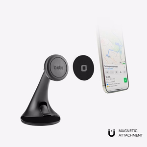 SBS TESUPPWINDWIDEK MagSafe compatible smartphone hoidja jaoks dashboard/windshield - must