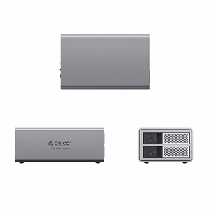 Orico 9828RU3 2 Big DAS Solution ProRAID kettamassiiv 2 2.5"/3.5" SATA HDD/SSD kettale RAID kontrolleriga - hall