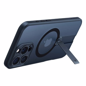 Torras Pstand Spin ümbris iPhone 16 Pro-le (must)